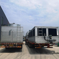 Condensador Evaporativo de Flujo Contrario de Alta Eficiencia y Bajo Ruido, Capacidad de Refrigeración de 50-2000 kW, Larga Vida Útil para Refrigeración Comercial