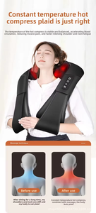 Massaggiatore Elettrico per Collo Pronto per la Spedizione, Supporto OEM/ODM, Attrezzatura per Massaggi di Alta Qualità per il Dolore al Collo, Certificato CE - Product Image 3