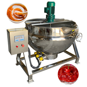 <span class=keywords><strong>Olla</strong></span> <span class=keywords><strong>a</strong></span> Presión Industrial de Acero Inoxidable OCEAN de 200 Litros, Tipo GLP, <span class=keywords><strong>con</strong></span> Chaqueta de Cocción, Vaporera y Mezclador - Product Image 2