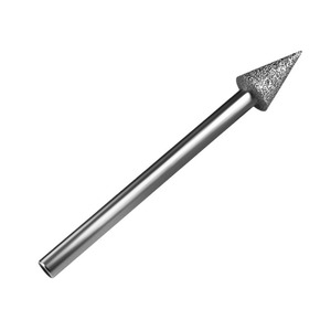 3mm Electric Diamond Grinding Head For Polishing Jade Metal Gemstones Wood Wax Glass - Product Image 2