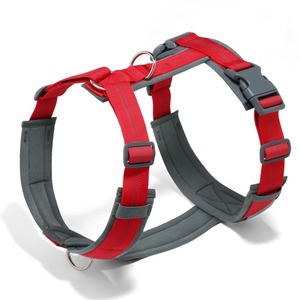 Dog Traction Rope Vest Chest Strap Walking Dog Rope Explosion Proof Punch Adjustable Breathable Diving Material Pet Chest Back - Product Image 1