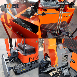Mini-excavatrice sur chenilles TDER, poids réel, prix compétitif, 1 tonne, 1,2 tonne, 1,5 tonne, avec moteur EPA 5 - Product Image 5