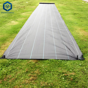 Tissu de géotextile de barrière de mauvaises herbes blanc géotextile de polyester <span class=keywords><strong>pour</strong></span> la stabilisation de sol de base - Product Image 2