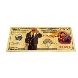 7 Nuevos Diseños de Billetes Conmemorativos de Lámina de Oro de 24K de Loli y Stitch de Animación Americana - Product Image 3