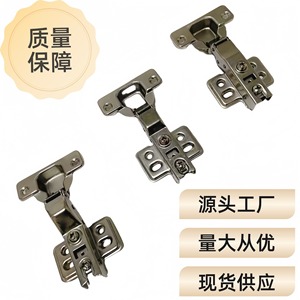 Charnière de meuble Xinjunye en acier laminé à froid chromé avec amortissement pour porte d'armoire - Product Image 4