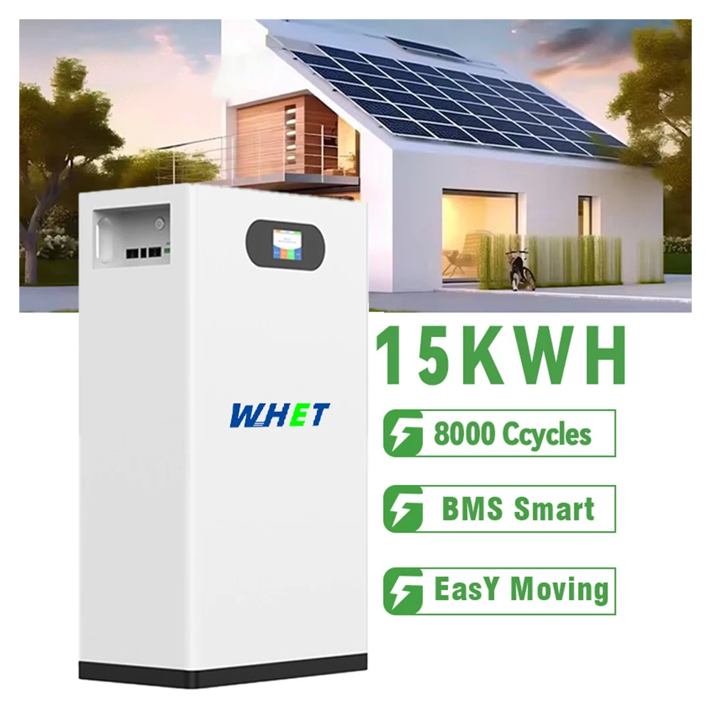 Солнечная батарея Powerwall 48 В для хранения энергии 51,2 В 100ah 200ah 300ah 400ah 5Kw 10Kw 20Kw настенное крепление Lifepo4 литий-ионный аккумулятор