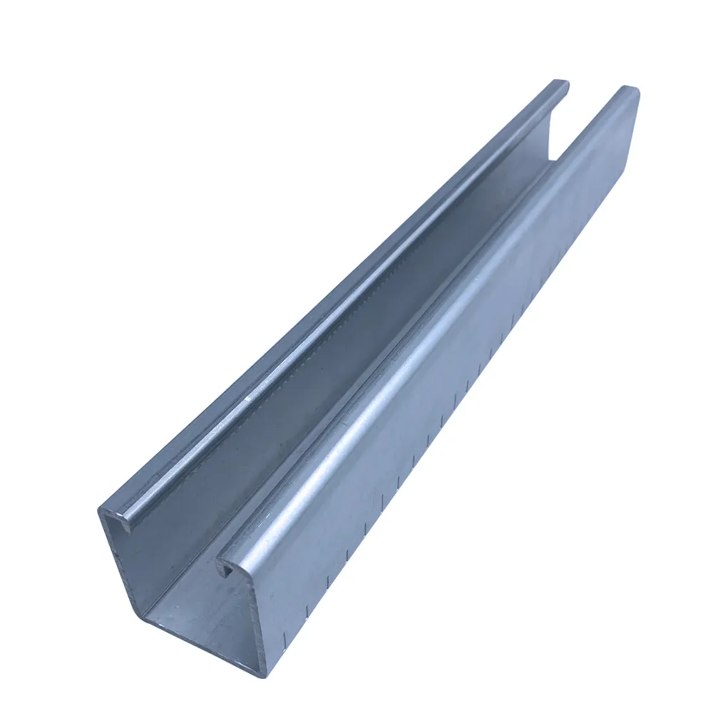 Çelik işleme parçaları galvanizli u kiriş çelik U kanal yapısal çelik c kanal/C profil fiyat Purlin