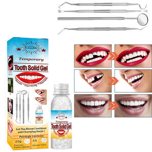 20ML denti finti colla solida Kit di riparazione per denti temporanei cura dei denti strumento modellabile per denti Pellet adesivo per denti termici - Product Image 4