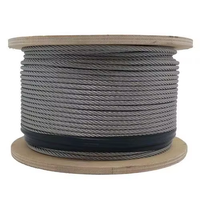 Ficelle en acier galvanisé 7x7 AISI Standard Tianli 304/316 à 1 % de tolérance, robuste et flexible, pour une performance optimale