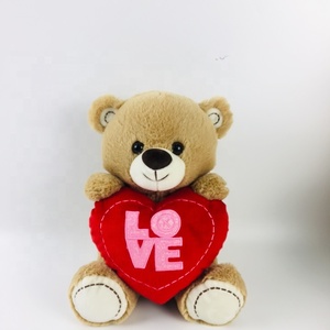 ASTM CE usine mignon doux oso de peluche ours <span class=keywords><strong>san</strong></span> valentin cadeau brun ours en peluche peluches - Product Image 2