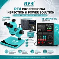 Système de microscope RF4 Smart Live Repair Streaming 7050PRO avec caméra 4K, alimentation à suivi de courant et inspection de PCB pour téléphones mobiles