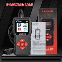 Escáner OBD2 LAUNCH X431 CR300, Lector de Códigos de Fallas del Motor, Herramienta de Diagnóstico Automotriz OBDII, Actualización Gratuita