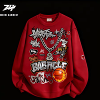 Sudadera con Estampado DTG, Estilo Hip Hop Urbano, Fabricante Personalizado al por Mayor, MOQ Bajo, Sudaderas con Capucha de Araña, Chaquetas de Primavera para Hombre