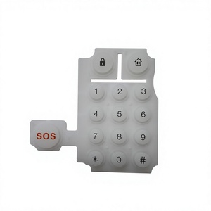 House Security System 15 Position Silicone Rubber <b>Keyboard</b> - Product Image 3