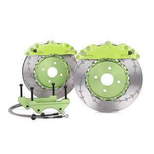 Kit d'étriers de frein de course, système de freinage pour AP 5200 4 pistons avec disque et plaquettes de frein pour BMW <span class=keywords><strong>Toyota</strong></span> Honda Nissan Ford VW Audi Subaru - Product Image 1