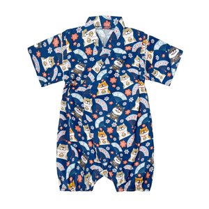 2025 bebé Kimono japonés <span class=keywords><strong>bata</strong></span> de algodón infantil cómodo <span class=keywords><strong>pijama</strong></span> Suelto - Product Image 6