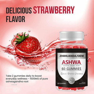 OEM Özel Etiketli Doğal Vegan Organik Aşvaganda Kök Ekstresi <span class=keywords><strong>Vitamin</strong></span> <span class=keywords><strong>D2</strong></span> Jelibon Takviyesi Yetişkinler İçin Stres Giderici Bağışıklık Desteği - Product Image 3