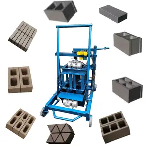 lm 16 fly ash brick interlocking manual operated no vibration 6 complete concrete block fully automatic bricks making machines