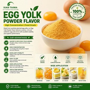 Polvo de Yema de Huevo Cremoso y Rico en Sabor |   Polvo Saborizante Premium para Repostería y Postres |   XIAN <span class=keywords><strong>TAIMA</strong></span> - Product Image 4