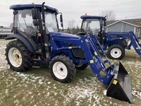 Roda traktor EPA sertifikat traktor 75HP TB754 di Amerika Utara AS Kanada Mesin Pertanian