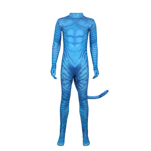 Costume de cosplay Avatar Quaritch, combinaison Zentai, déguisement pour fête d'Halloween, combinaison de jeu de rôle - Product Image 3