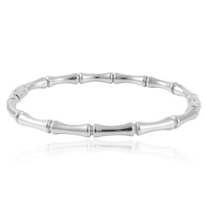 Bamboo Shaped <b>Titanium</b> Steel Bracelet Steel Gold Women's Fashion Bangle Gift Jewelry 13013 - Product Image 5