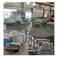 Machine à ouate de couette en fibre de polyester de haute qualité avec liaison thermique dotée d'un composant de noyau de moteur durable