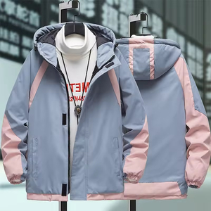 Vestes pour hommes de haute qualité, mode coréenne, vêtements d'extérieur, veste décontractée pour les trajets quotidiens, coupe ample, grande taille, à capuche - Product Image 3