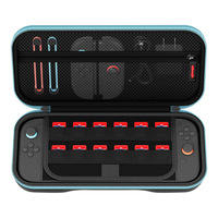 Étui de protection pour console Nintendo Switch 2, sac de rangement pour cartouches NS2, boîte rigide en EVA, nylon et velours, anti-chute