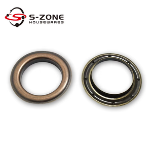 Anneau de rideau en <span class=keywords><strong>métal</strong></span> chromé en acier inoxydable Szone 40 mm avec clip pour rideau - Product Image 5