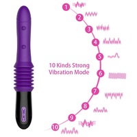 Masturbateur sans fil pour femmes, mini vibrateur, appareil sexuelle automatique, 10 vitesses