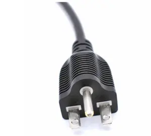 Computer Stromkabel uns Netz kabel c13 Kabel PC Stromkabel uns 3-poliger Stecker nema 6-15p Stecker Ende zu c13 Buchse Verlängerung kabel