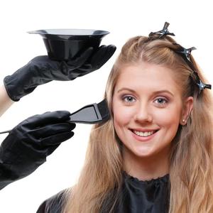Kit de Tinte para el Cabello, Herramientas para Teñir el Cabello, Tazón para Tinte, Peine, Suministros para Peinado, Capa Desechable, Guantes de Salón, Set de Tratamiento Capilar - Product Image 2