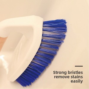 Homelaundry Kitchen Bathroom Eco-Friendly Handheld Silicone Cleaning Brush Non-Stick <b>Squeegee</b> Wall Tile Scrubber Oil-Proof Brush - Product Image 2