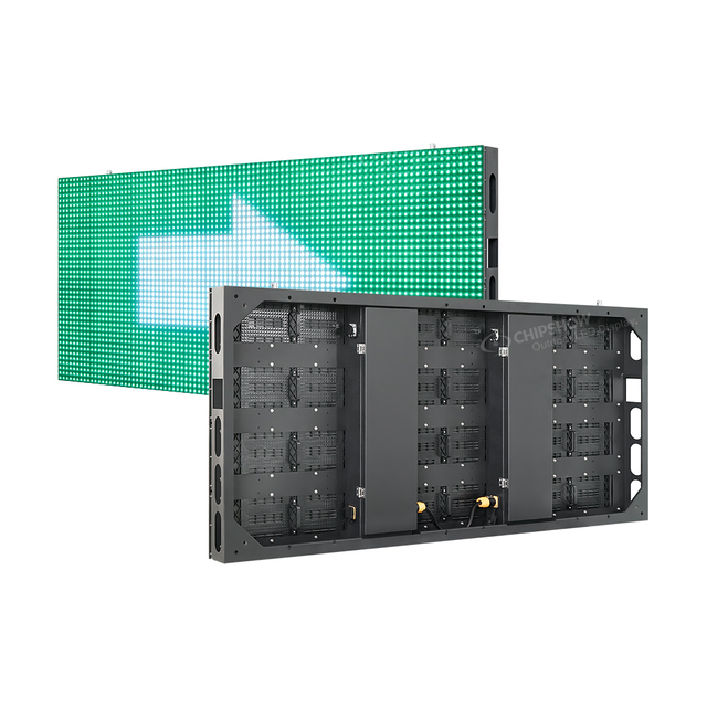 P16 1440x640mm IP67 Highway High Brightness Energy Saving Strong Penetrating Truck Mobile Adverting Traffic LED Display