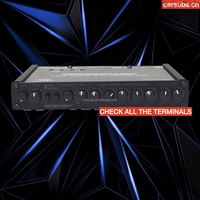 Système audio amplificateur de voiture 7 bandes EQ, égaliseur 6 canaux, sortie passive, crossover, haut-parleur subwoofer, égaliseur de fréquence pour voiture