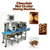 Nouvelle machine de tempérage et de dépose de chocolat Mayboom, ligne de production de chocolat pour biscuits aux cacahuètes et aux noix