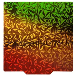 HONGYAN PEI texturizado + Placa de construcción de <span class=keywords><strong>PET</strong></span> de fibra de carbono suave 220x240mm cama de impresión magnética de acero de resorte para Anycubic <span class=keywords><strong>Mega</strong></span> S - Product Image 1