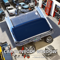 Toit ouvrant motorisé pour voiture |   Toit ouvrant universel de remplacement avec cadre robuste et commande manuelle d'urgence pour les acheteurs internationaux