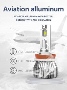 Faro LED para coche no destructivo 55W 6000LM Enfoque de iluminación todo en un Diseño plug and Play para BMW Honda <span class=keywords><strong>Volkswagen</strong></span> Faro - Product Image 6