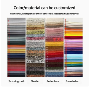 ชุดโซฟาแบบแบ่งส่วนทำจากกำมะหยี่มีกระดุมหรูหราสไตล์อเมริกันห้องนั่งเล่นสไตล์โมเดิร์นระดับไฮเอนด์โซฟาสำหรับฟองน้ำสำหรับอพาร์ทเมนต์ - Product Image 4