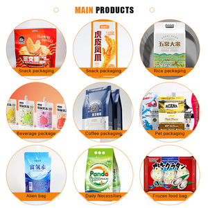 Tùy chỉnh in thực phẩm có thể tái chế lớp đứng lên túi nhôm lá dây kéo đóng băng kẹo khô bao bì túi kẹo đứng lên túi - Product Image 6