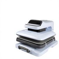 Nouvelle presse à chaud automatique pour l'impression de t-shirts et l'impression de cartes, machine de transfert thermique à plat, créateur d'étiquettes DIY