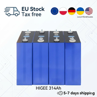 Stock UE Gotion 314ah Higee 314ah Lifepo4 Cornex 314ah Cellule de batterie Grade A avec 12000 cycles pour le stockage d'énergie solaire