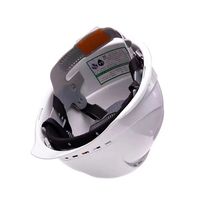 Casque de sécurité de construction ventilé Premium ABS Shell Ratchet Suspension Bump Cap Respirant Construction Casque de travail industriel