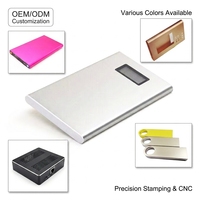 Servicio de Fabricación de Chapa Metálica Personalizada, Carcasa de Aluminio para Dispositivos Electrónicos, Mecanizado CNC, Anodizado, Estampado