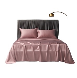 थोक 100% शहतूत रेशम के कपड़े मुद्रित बिस्तर सेट चादरें दिलासा रजाई - Product Image 1