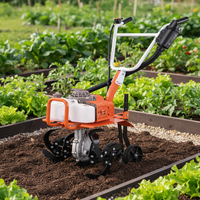 Motoculteur agricole léger à essence avec fonction de désherbage – Machine efficace pour le prétraitement et le desserrage du sol agricole