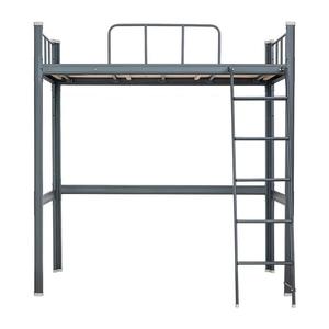 New Design <b>Double</b> Size <b>Bed</b> Good Quality Heavy Duty Steel Metal <b>Loft</b> <b>Bed</b> <b>Adult</b> Steel Bunk <b>Bed</b> - Product Image 3