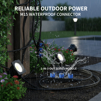Fácil instalación Conector tipo F a prueba de agua M15 Módulos de enchufe tipo F de 2 pines y 3 pines con diseño de partición y parada de tarjeta
